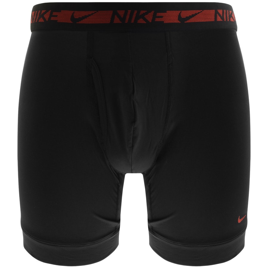 Alternative Image for ProductNike Logo 3 Pack Boxer Shorts Black3